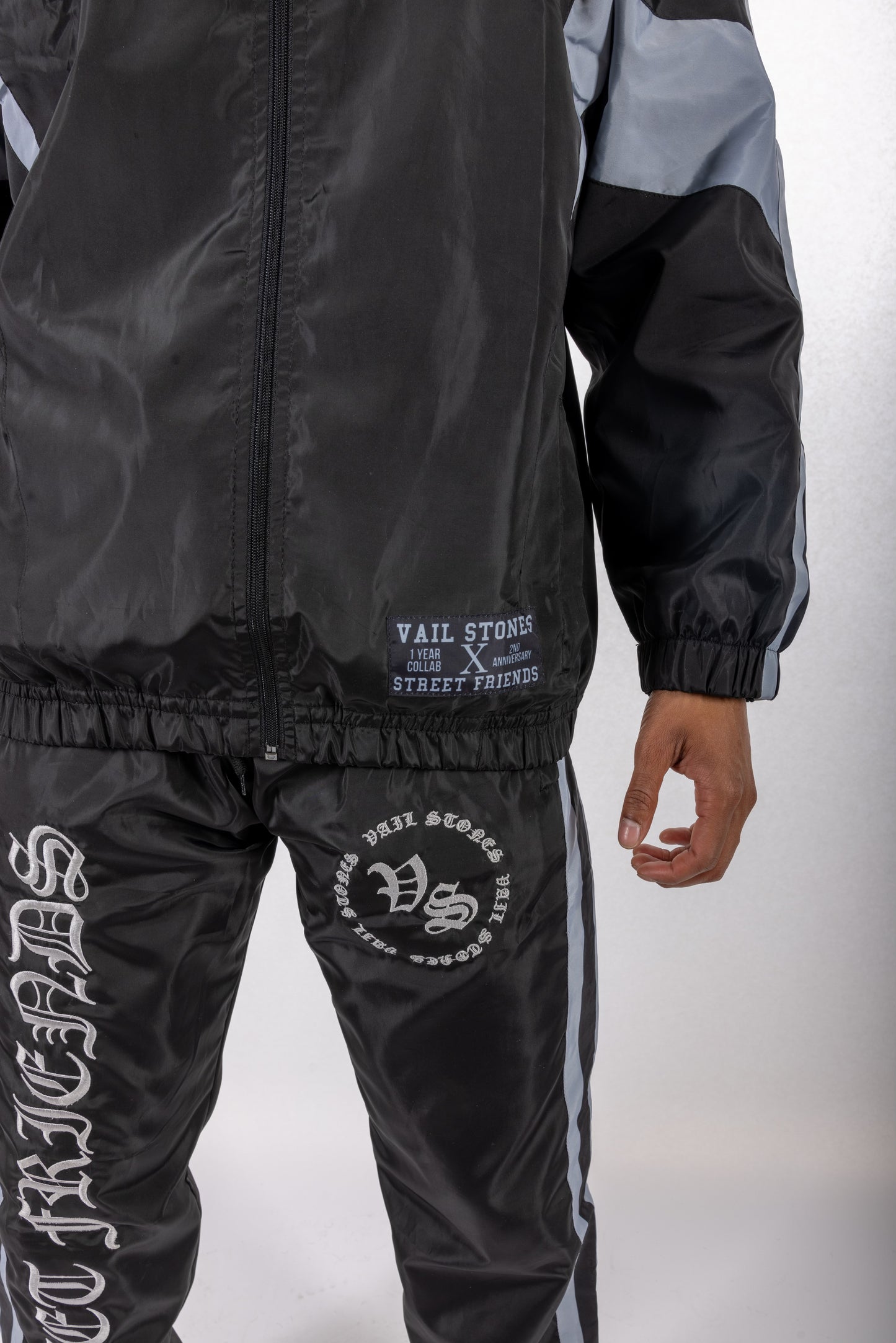Vail Stones X Street Friends Windbreaker Set