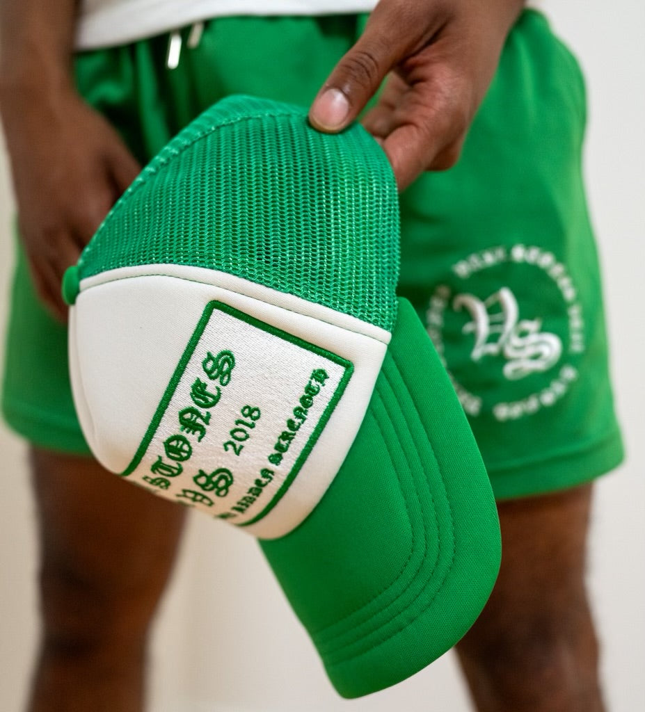 Vail Stones Trucker Hat (Green)