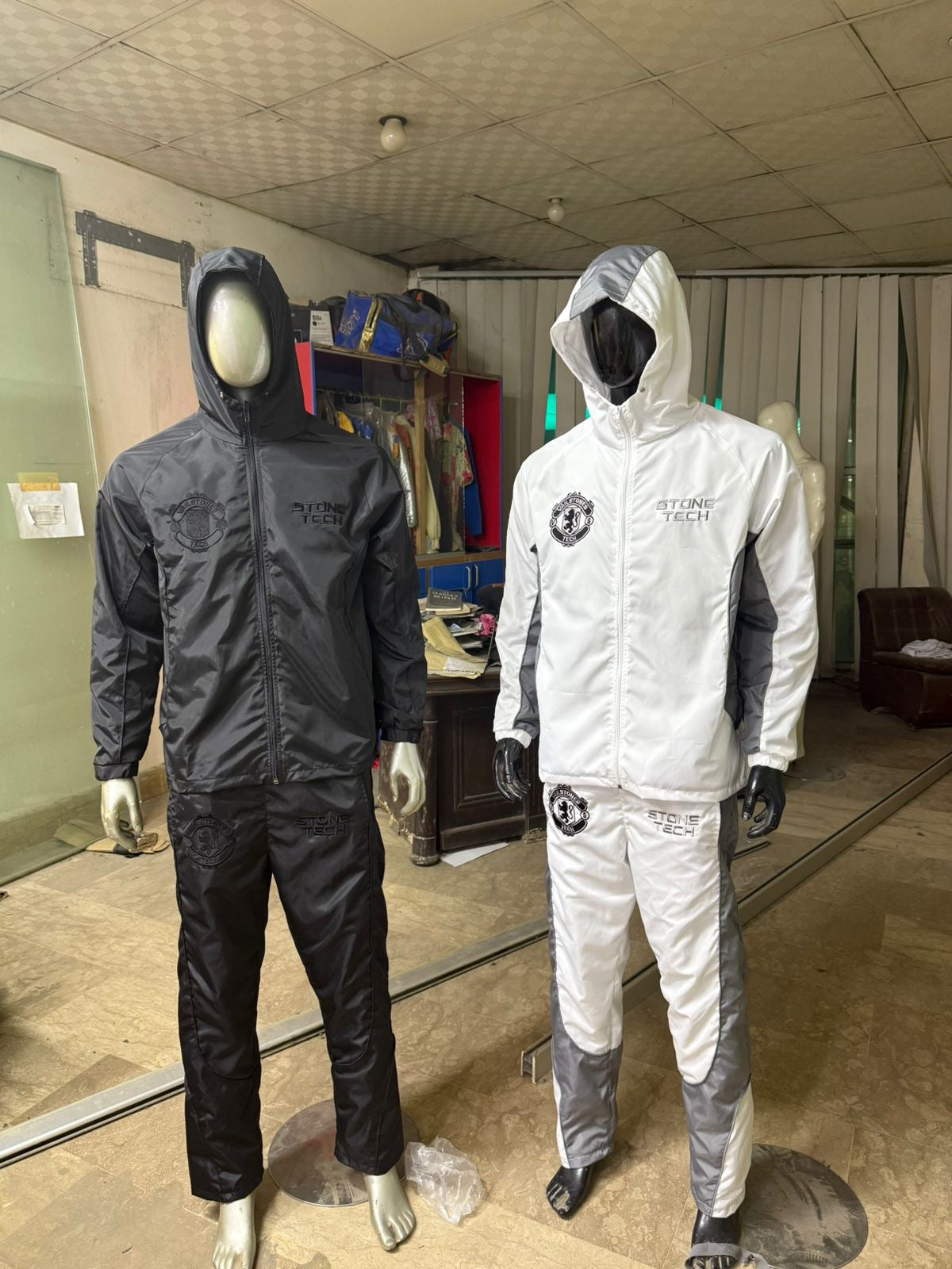 Stone Tech Windbreakers (White)