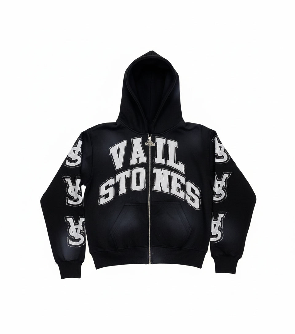 Vail Stones Rhinestones Hoodie