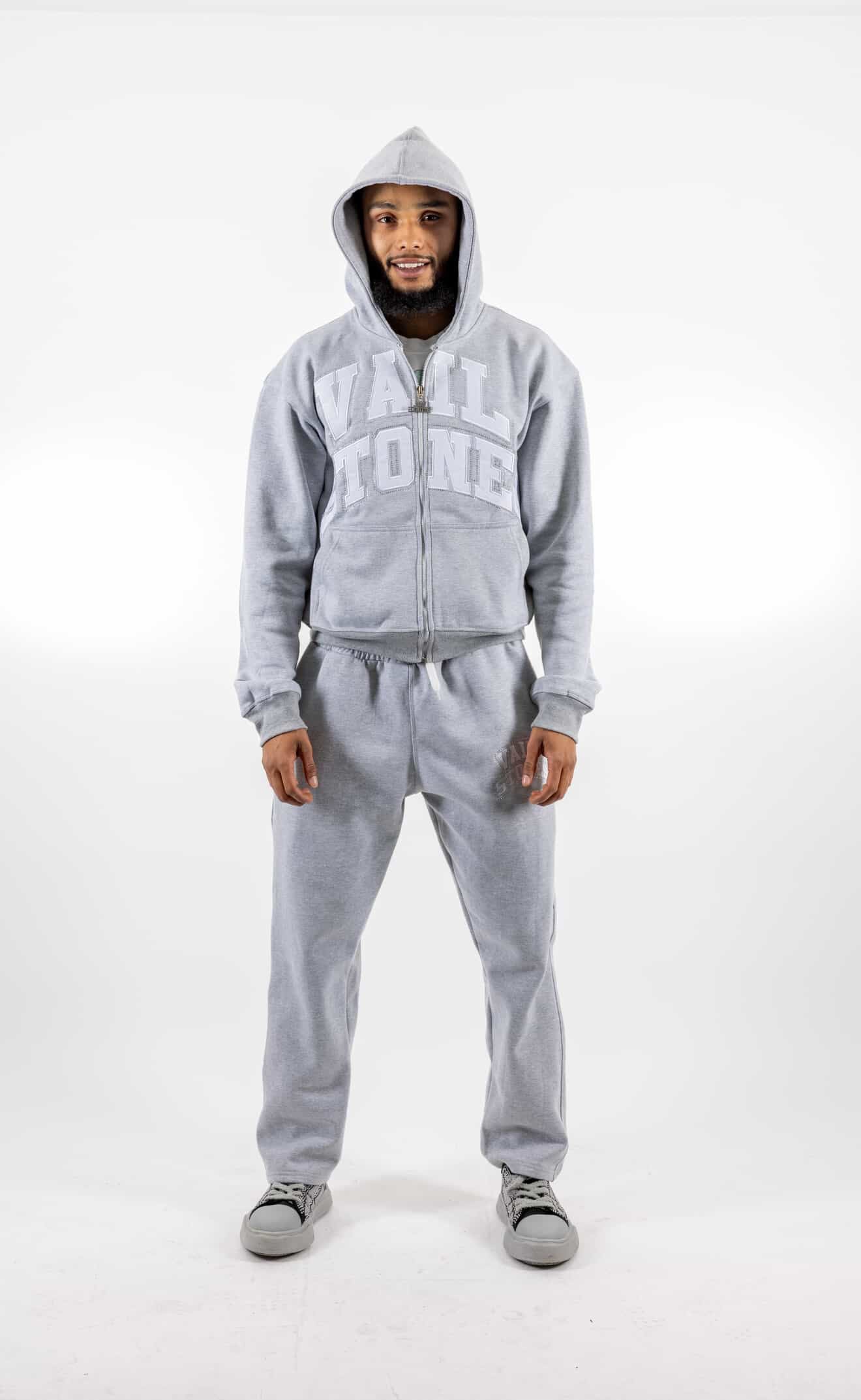 Gray Unisex Sweatsuit