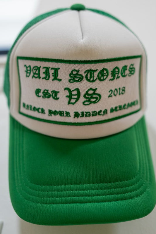 Vail Stones Trucker Hat (Green)
