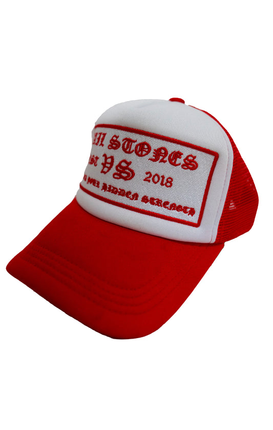 Vail Stones Trucker Hat (Red)